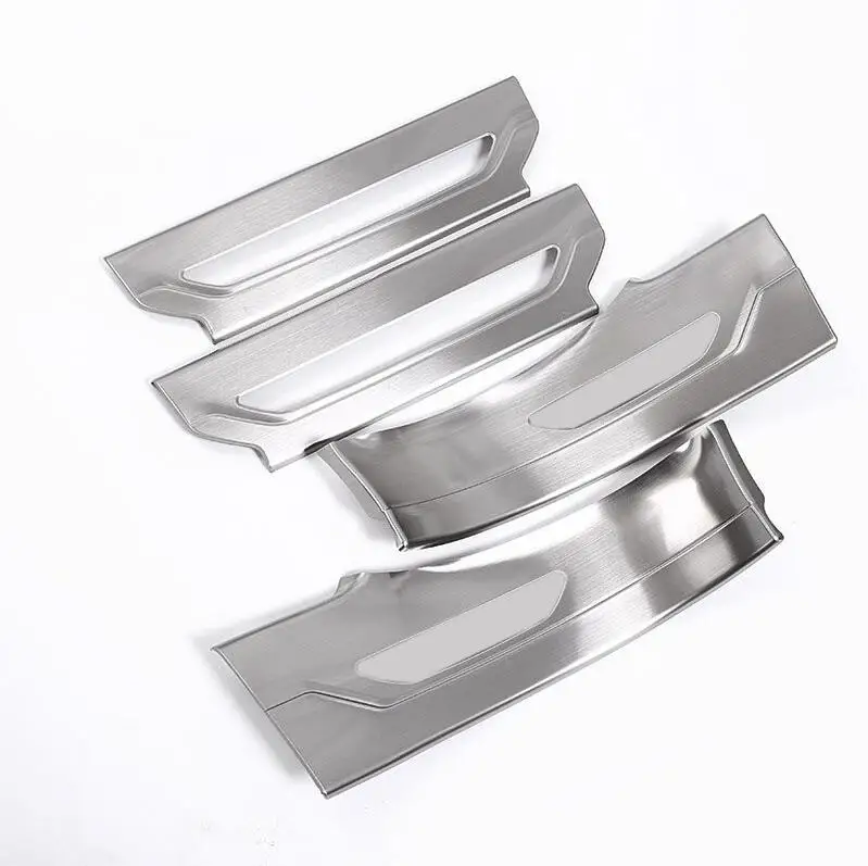 For Range Rover Velar 2018 4PCS Stainless Steel Car Inner Door Sill Scuff Plate Threshold Welcome Pedal with Black Logo
For Range Rover Velar 2018 4PCS Stainless Steel Car Inner Door Sill Scuff Plate Threshold Welcome Pedal with Black Logo