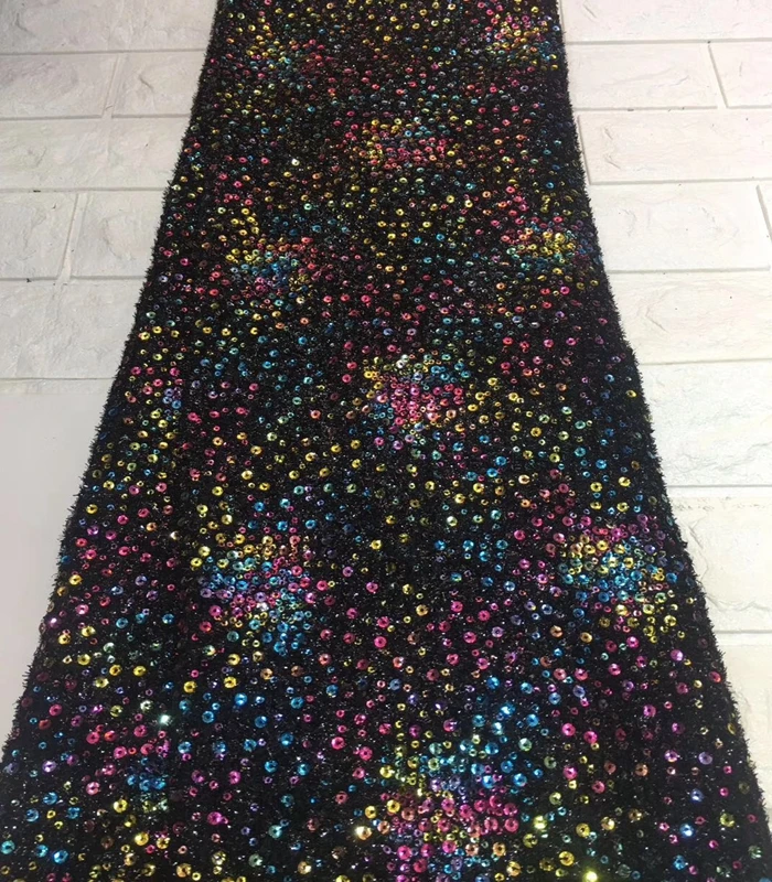 African French Sequins Lace Fabric 2019 Tulle Net Lace Fabric High Quality Nigerian Sequins Lace
African French Sequins Lace Fabric 2019 Tulle Net Lace Fabric High Quality Nigerian Sequins Lace