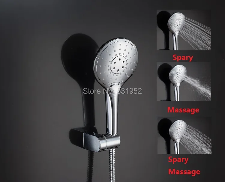 Free Shipping 3-Jet High Quality Handheld Shower Head Universal Components Spa-like Experience Shower Water-saving Technology
Free Shipping 3-Jet High Quality Handheld Shower Head Universal Components Spa-like Experience Shower Water-saving Technology
