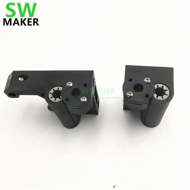 1 set Prusa i3 MK2/MK2S/MK3 Injection molding X end motor + X end idler kit with X axis belt tensioner function
1 set Prusa i3 MK2/MK2S/MK3 Injection molding X end motor + X end idler kit with X axis belt tensioner function