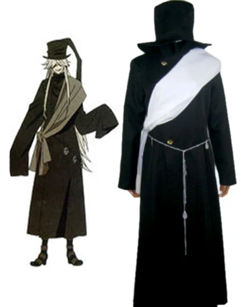 Элементы могут быть адаптированы Аниме Kuroshitsuji Black Butler Косплэй мужские и женские Хэллоуин Cos похоронного Косплэй костюм S-3XL
Элементы могут быть адаптированы Аниме Kuroshitsuji Black Butler Косплэй мужские и женские Хэллоуин Cos похоронного Косплэй костюм S-3XL