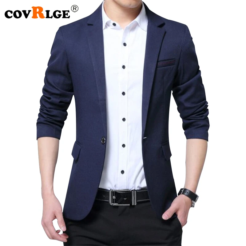 Covrlge 2018 New Mens Casual Blazer Fashion Fit Size Male Wedding Coat One Button Men Dress Jacket Business Clothing MWX014
Covrlge 2018 New Mens Casual Blazer Fashion Fit Size Male Wedding Coat One Button Men Dress Jacket Business Clothing MWX014