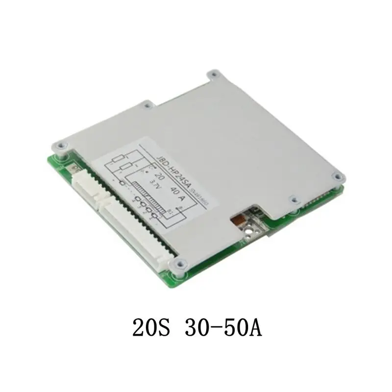 New 20S 72V Same port BMS Lithium battery protection board Lithium iron phosphate protection board 30A-50A Balanced light
New 20S 72V Same port BMS Lithium battery protection board Lithium iron phosphate protection board 30A-50A Balanced light