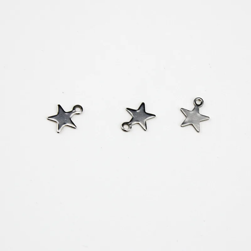 100pcs/lot Stainless Steel 10x9mm Star Design Dangle Charm Pendant Fit DIY Earring Jewelry Making Findings Supplier Crafts
100pcs/lot Stainless Steel 10x9mm Star Design Dangle Charm Pendant Fit DIY Earring Jewelry Making Findings Supplier Crafts
