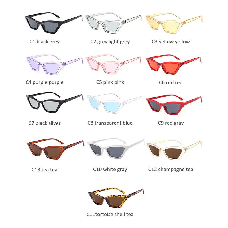 Q Fashion Brand Designer Goggles For Women Retro Multicolor Cat Eye Glasses Wild Sunglasses Gafas De Sol Mujer UV400
Q Fashion Brand Designer Goggles For Women Retro Multicolor Cat Eye Glasses Wild Sunglasses Gafas De Sol Mujer UV400