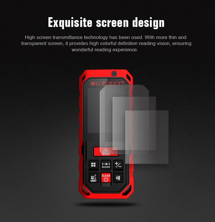 Digital 50m 70m 100m120m Handheld Laser Rangefinder Professional rechargeable Laser Distance Measure
Digital 50m 70m 100m120m Handheld Laser Rangefinder Professional rechargeable Laser Distance Measure