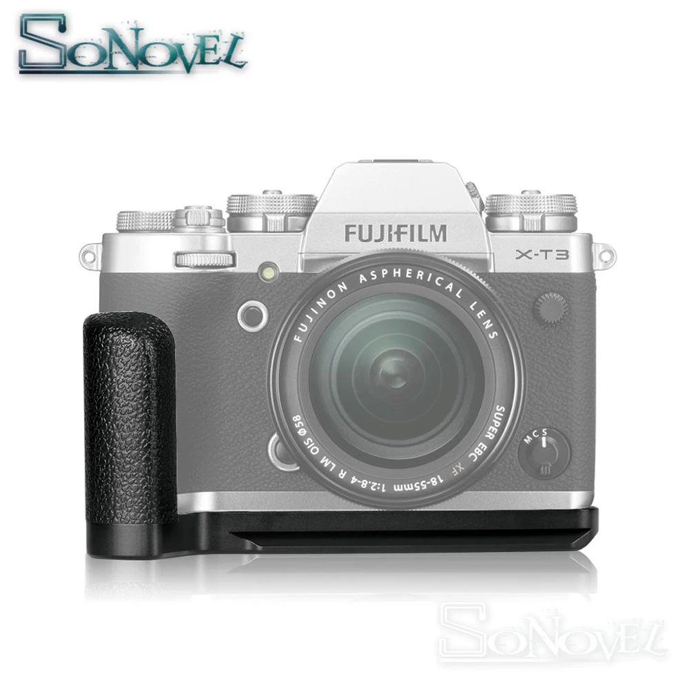 Meike MK-XT3G Aluminum Alloy Vertical Quick Release Plate L Bracket Hand Grip Holder for Fujifilm Fuji X-T3 XT3 Camera
Meike MK-XT3G Aluminum Alloy Vertical Quick Release Plate L Bracket Hand Grip Holder for Fujifilm Fuji X-T3 XT3 Camera
