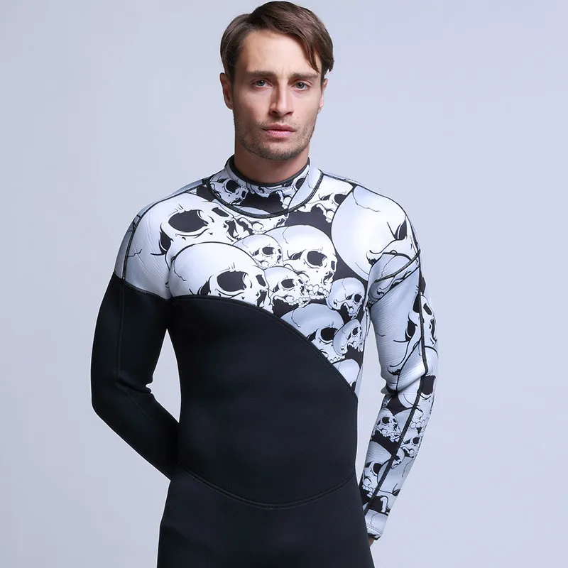 Chloroprene 3MM Black White Printing Scuba Diving Suit Waterproof Diving Suit Men's Anti Cold and Warm Diving Suit Size S-XXL
Chloroprene 3MM Black White Printing Scuba Diving Suit Waterproof Diving Suit Men's Anti Cold and Warm Diving Suit Size S-XXL
