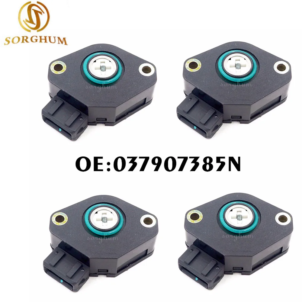 4PCS Throttle Position Sensor TPS 037907385N / 037 907 385 N For VW Golf Jetta GL GLX Passat Cabrio L4 1993 1994 1995 1996
4PCS Throttle Position Sensor TPS 037907385N / 037 907 385 N For VW Golf Jetta GL GLX Passat Cabrio L4 1993 1994 1995 1996