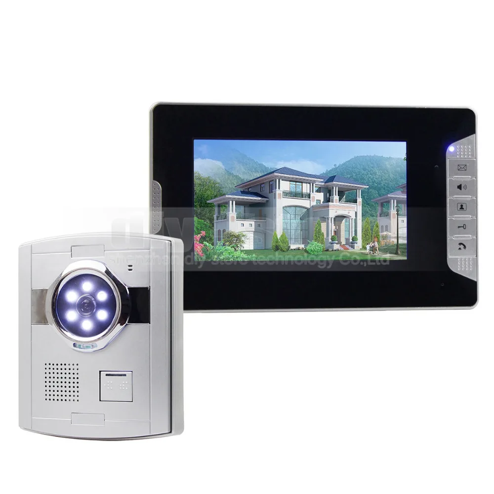 Домашняя система безопасности DIYSECUR, видеодомофон, 1 камера 700TVL, монитор 1x7"
Домашняя система безопасности DIYSECUR, видеодомофон, 1 камера 700TVL, монитор 1x7"