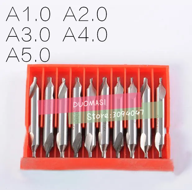 5PCS/SET Dia 1.0 2.0 3.0 4.0 5.0mm A-Type Centre Drill 60 degree Countersinks Bit Set Spotting Drill
5PCS/SET Dia 1.0 2.0 3.0 4.0 5.0mm A-Type Centre Drill 60 degree Countersinks Bit Set Spotting Drill