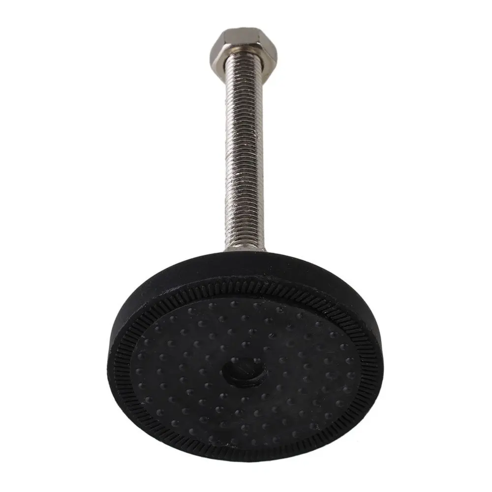 Black 78mm Universal Joint Threaded M12 x 100mm Adjustable Furniture Glide Leveling Feet Pad Pack of 2
Black 78mm Universal Joint Threaded M12 x 100mm Adjustable Furniture Glide Leveling Feet Pad Pack of 2