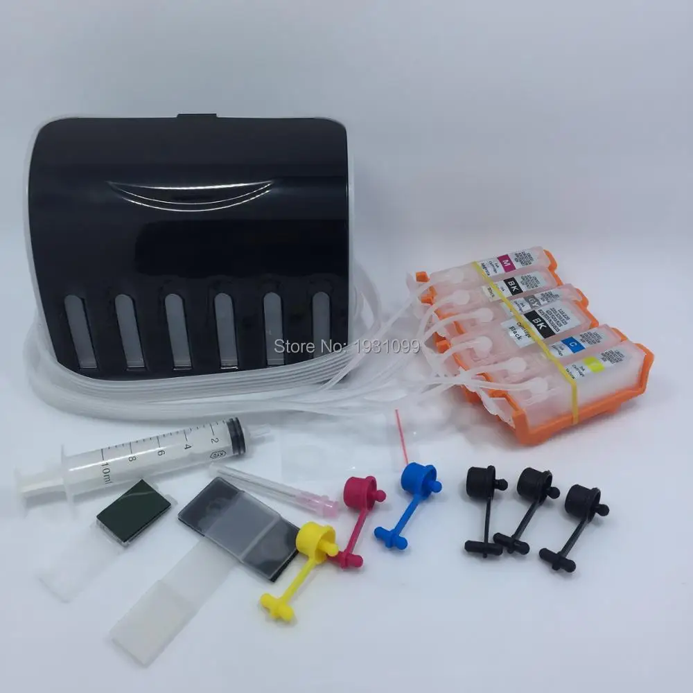 YOTAT 6 color PGI225 CISS ink cartridge PGI-225 CLI-226 For Canon MG8120 MG6120 MG6220 MG8220 (North America)
YOTAT 6 color PGI225 CISS ink cartridge PGI-225 CLI-226 For Canon MG8120 MG6120 MG6220 MG8220 (North America)