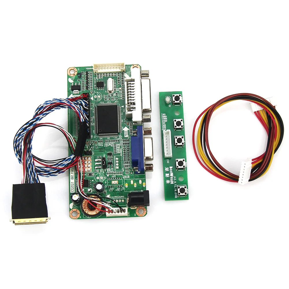 (VGA+DVI) M.R2261 M.RT2281 LCD/LED Controller Driver Board For LP156WH2(TL)(A1) N156B6-L0B LVDS Monitor Reuse Laptop 1366x768
(VGA+DVI) M.R2261 M.RT2281 LCD/LED Controller Driver Board For LP156WH2(TL)(A1) N156B6-L0B LVDS Monitor Reuse Laptop 1366x768