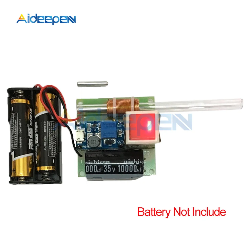 Creative Model Primary Electromagnetic Gun Module DIY Kit Electromagnetic Gun Charging Module Range 5M DIY Kit Finished Product
Creative Model Primary Electromagnetic Gun Module DIY Kit Electromagnetic Gun Charging Module Range 5M DIY Kit Finished Product