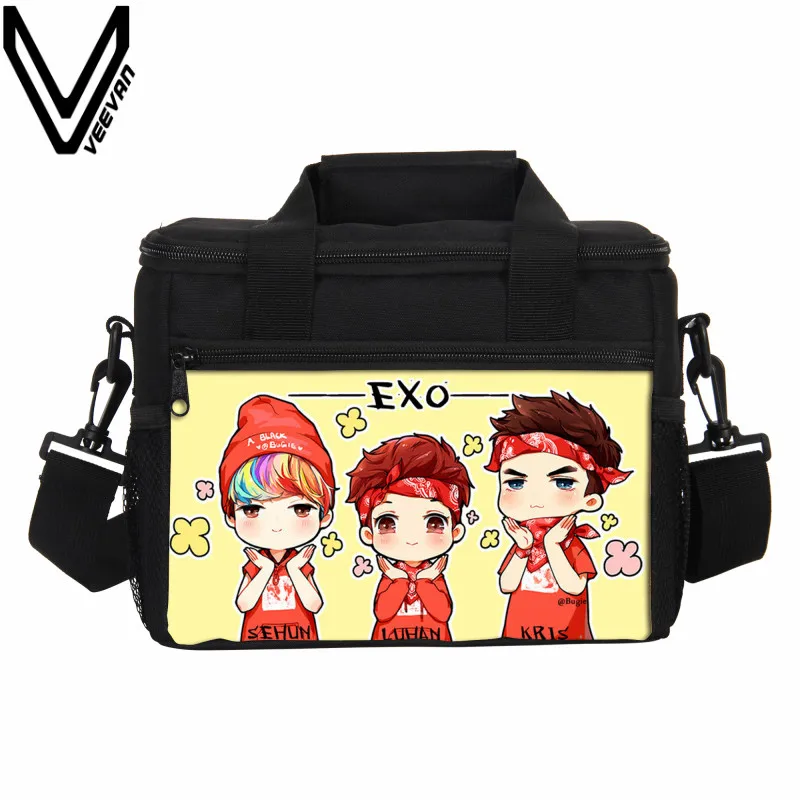 2019 Hamburger EXO Prints Lunch Bags Girls Women Food Storage Container Thermal Lunch Box Picnic Portable Insulated Cooler Bags
2019 Hamburger EXO Prints Lunch Bags Girls Women Food Storage Container Thermal Lunch Box Picnic Portable Insulated Cooler Bags