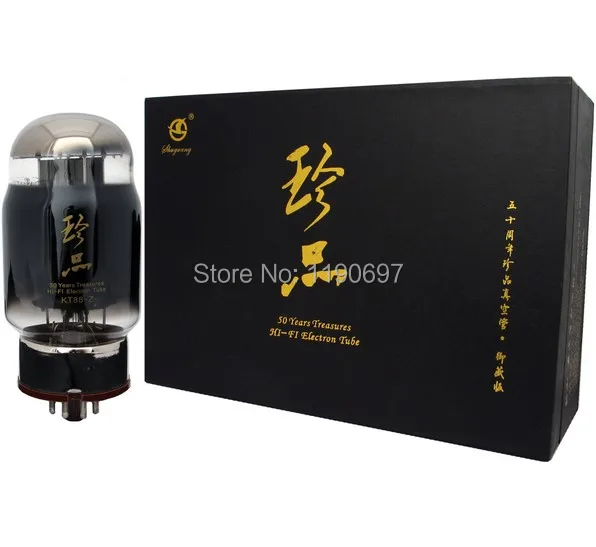 Новый SHUGUANG подобранная пара KT88 Z 50 год сокровища электронная трубка Hi Fi заменить 98