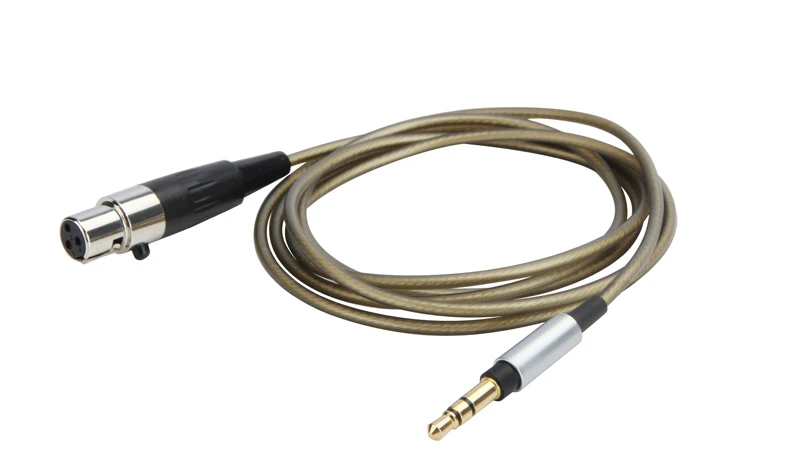 4ft/6ft Male 3.5 mm TRS to 3-Pin Mini Female XLR Replacement Silver Plated Audio Cable Universal- 4FT/6FT
4ft/6ft Male 3.5 mm TRS to 3-Pin Mini Female XLR Replacement Silver Plated Audio Cable Universal- 4FT/6FT