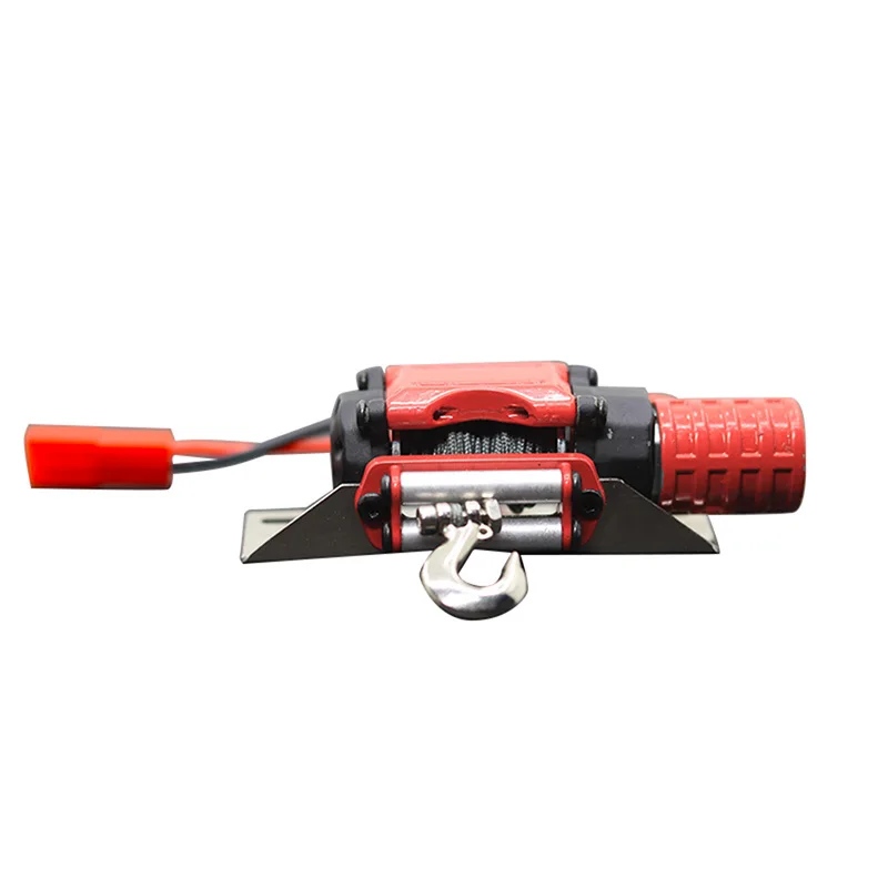 Electric Metal Winch with Wireless Remote Controller for 1/10 RC Crawler TRX4 Axial SCX10 AN88
Electric Metal Winch with Wireless Remote Controller for 1/10 RC Crawler TRX4 Axial SCX10 AN88