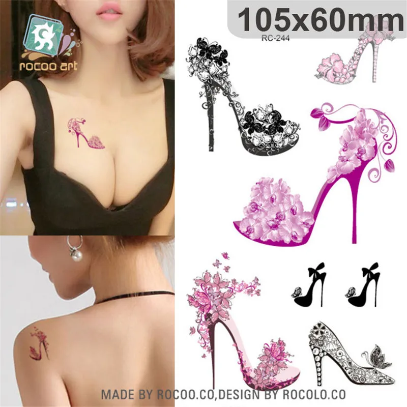 harajuku waterproof temporary tattoos for women noble 3d sexy crystal shoe design tattoo sticker RC2244
harajuku waterproof temporary tattoos for women noble 3d sexy crystal shoe design tattoo sticker RC2244