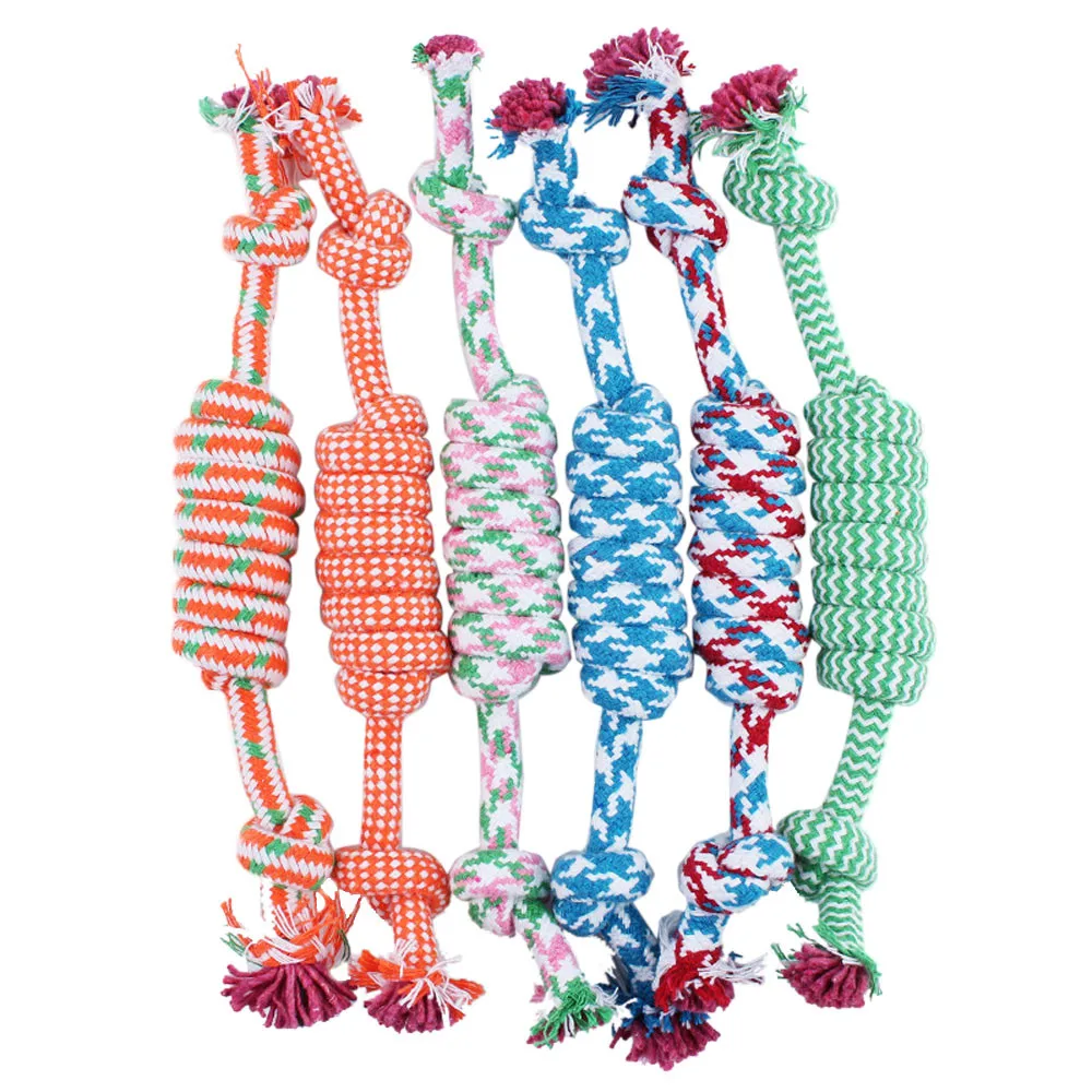 Hot Selling! Popular Puppy Dog Pet Toy Cotton Braided Bone Rope Chew Knot New Random color Drop Shipping
Hot Selling! Popular Puppy Dog Pet Toy Cotton Braided Bone Rope Chew Knot New Random color Drop Shipping