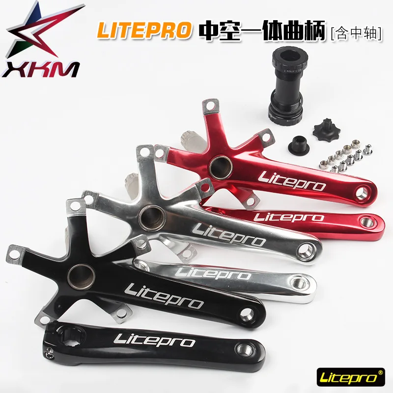 Q819 Bicycle Crank & Chainwheel hollow one crank folding car teeth plate LP litepro tooth plate with the axis modified SP8
Q819 Bicycle Crank & Chainwheel hollow one crank folding car teeth plate LP litepro tooth plate with the axis modified SP8