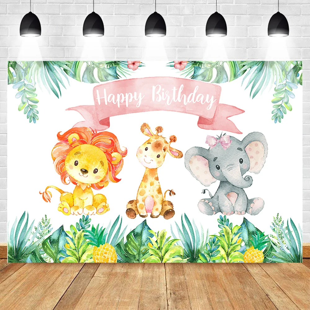 Mehofoto Safari Jungle Birthday Backdrop Party Animals Photography Background Watercolor Animals Birthday Party Banner Backdrops
Mehofoto Safari Jungle Birthday Backdrop Party Animals Photography Background Watercolor Animals Birthday Party Banner Backdrops