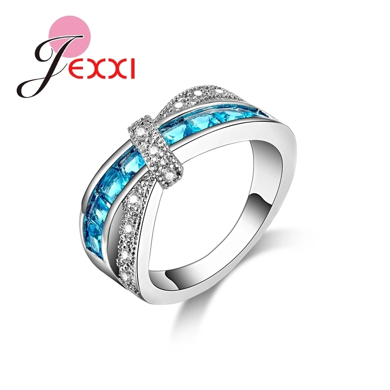 Novel Luxury Shiny Bow Knot Silk Ribbon 925 Sterling Silver Needle Finger Ring Jewelry For Woman Girls Lady Wedding Engagement
Novel Luxury Shiny Bow Knot Silk Ribbon 925 Sterling Silver Needle Finger Ring Jewelry For Woman Girls Lady Wedding Engagement