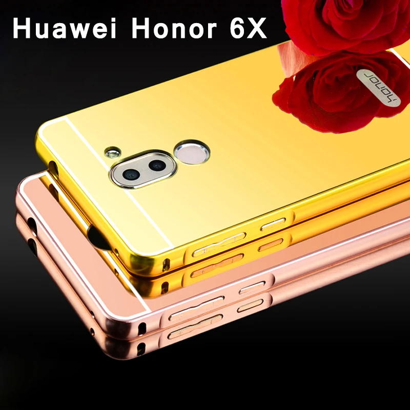 Huawei Honor 6X Play Mirror Case Plating Metal Frame with Back Cover Hard Phone Case for Huawei Honor 6X Honor6X Play 5.5inch
Huawei Honor 6X Play Mirror Case Plating Metal Frame with Back Cover Hard Phone Case for Huawei Honor 6X Honor6X Play 5.5inch