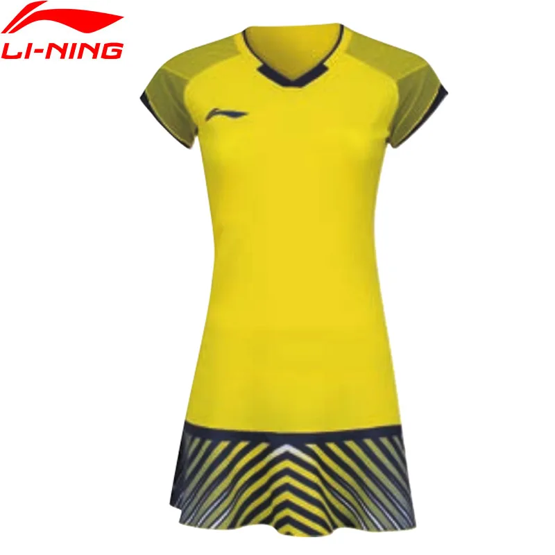 Li Ning женские платья для соревнований по бадминтосу и Uber национальная команда