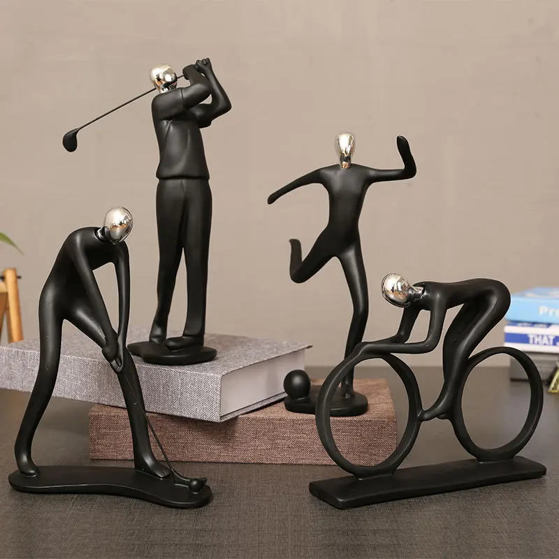 Black Color Resin Crafts Sports Athletes Modern Style Manikin Home Room Office Desk Decor for Kids Gift
Black Color Resin Crafts Sports Athletes Modern Style Manikin Home Room Office Desk Decor for Kids Gift