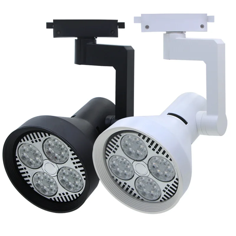 2pcs E27 PAR30 35W 40W LED Track light aluminum Ceiling Rail Track Spolights lighting Replace Halogen Lamps AC220V
2pcs E27 PAR30 35W 40W LED Track light aluminum Ceiling Rail Track Spolights lighting Replace Halogen Lamps AC220V