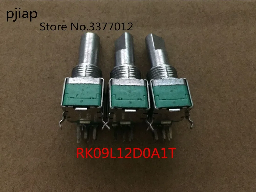 1pcs Taiwan Fuhua FD RK09L12D0A1T double precision potentiometer A10K axis 18MM volume potentiometer
1pcs Taiwan Fuhua FD RK09L12D0A1T double precision potentiometer A10K axis 18MM volume potentiometer