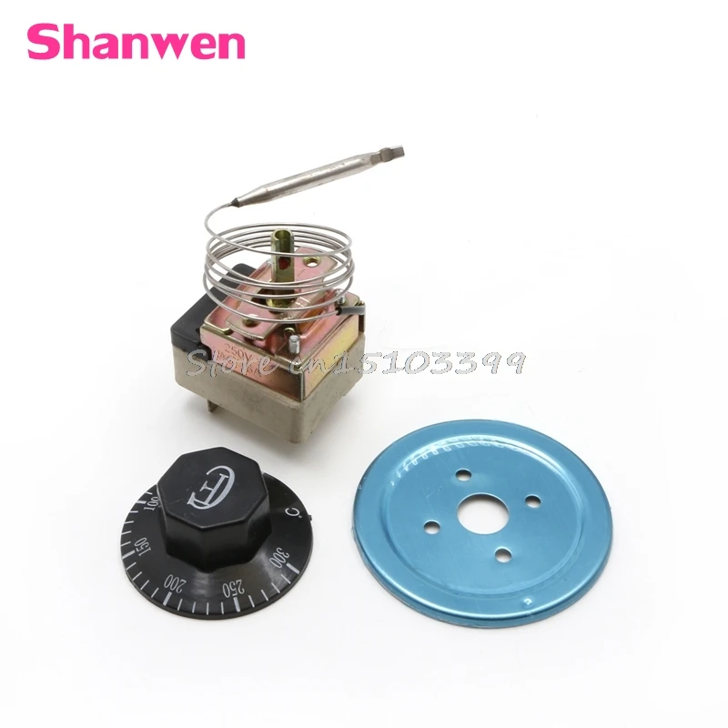 Thermostat Temperature Controller NO NC For 50-300 Degree Electric Oven AC 250V 16A -B119
Thermostat Temperature Controller NO NC For 50-300 Degree Electric Oven AC 250V 16A -B119
