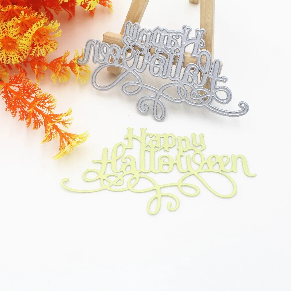 Happy Hallougeen Metal Cutting Dies Stencil Scrapbooking Photo Album Card Paper Embossing Craft DIY die
Happy Hallougeen Metal Cutting Dies Stencil Scrapbooking Photo Album Card Paper Embossing Craft DIY die
