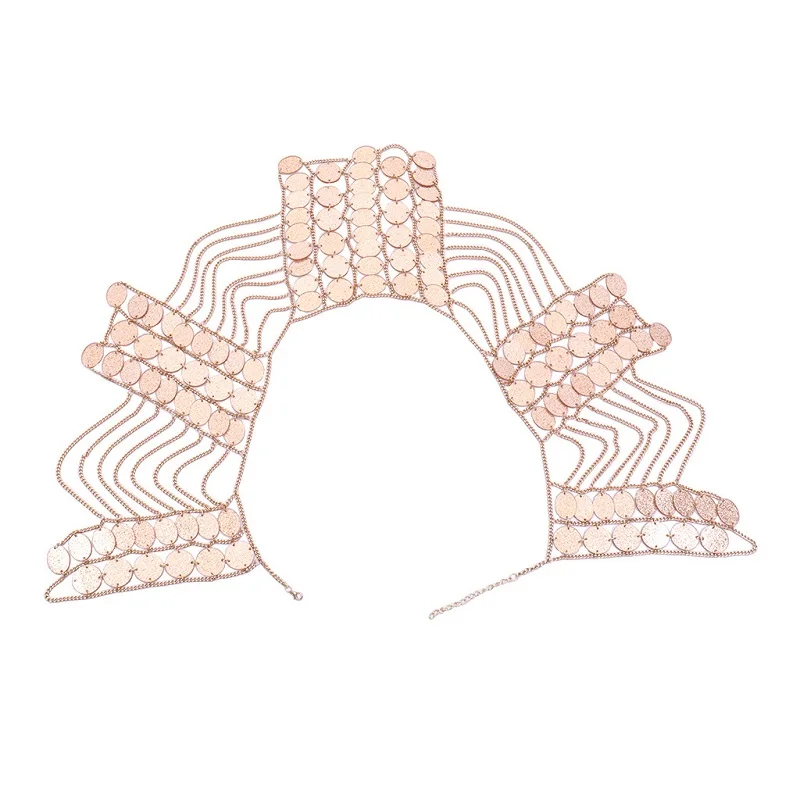 Exaggerated waist chain Golden causeway currency weave multilayer sequins sexy body waist chain chain
Exaggerated waist chain Golden causeway currency weave multilayer sequins sexy body waist chain chain