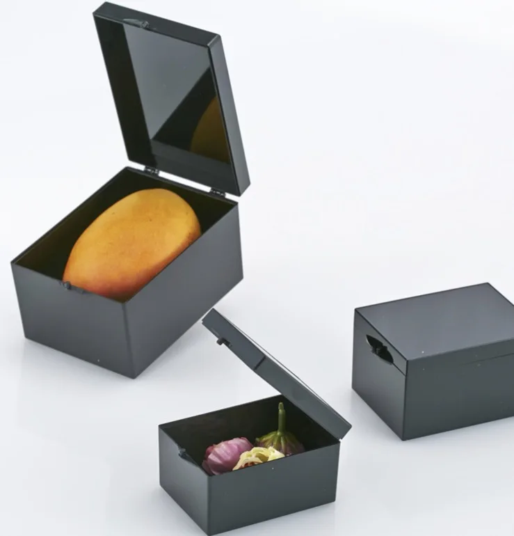 4pcs/lot 11*8.2*6.5cm Black Rectangular Specimen Box Small Jewelry Storage box bin
4pcs/lot 11*8.2*6.5cm Black Rectangular Specimen Box Small Jewelry Storage box bin