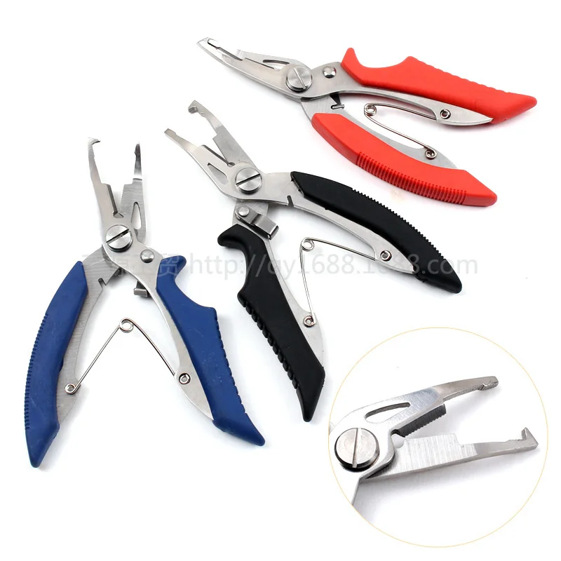 Portable stainless steel fishing pliers fishing line scissors hooks removed with nylon bag outdoor fishing gear equipment
Portable stainless steel fishing pliers fishing line scissors hooks removed with nylon bag outdoor fishing gear equipment