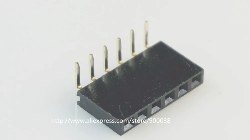 1000pcs 1x6 P 6 Pin 2.54 Pin Female Pin Header Right Angle Single row Through Hole Insulator height 8.50mm Rohs
1000pcs 1x6 P 6 Pin 2.54 Pin Female Pin Header Right Angle Single row Through Hole Insulator height 8.50mm Rohs