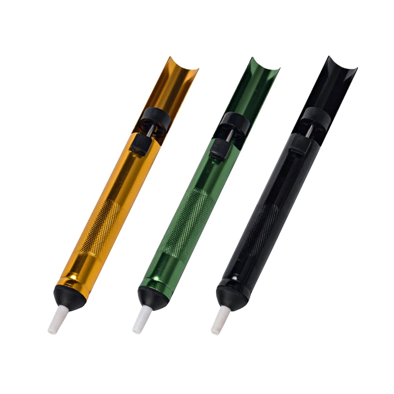 All aluminum Suction Tin Solder Suckers Desoldering Gun Soldering Iron Pen anti static welding Desoldering Pumps Stability well
All aluminum Suction Tin Solder Suckers Desoldering Gun Soldering Iron Pen anti static welding Desoldering Pumps Stability well