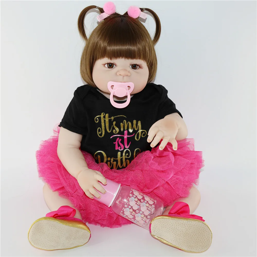 blue eyes Realistic alive Reborn Baby full Silicone beautifu Bonecas Pacifier Bebe Reborn Menina De Xmas Gifts Menina 55cm BJD
blue eyes Realistic alive Reborn Baby full Silicone beautifu Bonecas Pacifier Bebe Reborn Menina De Xmas Gifts Menina 55cm BJD