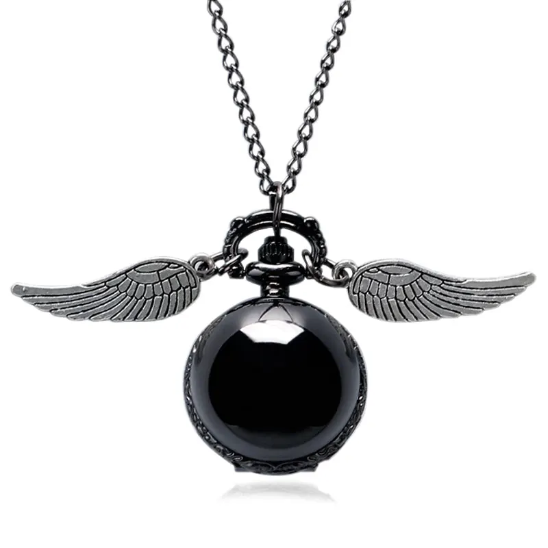 Steampunk Charm Black Round Ball Quartz Pocket Watch Women Men Necklace Pendant Quartz-watch Birthday Gift Reloj De Bolsillo
Steampunk Charm Black Round Ball Quartz Pocket Watch Women Men Necklace Pendant Quartz-watch Birthday Gift Reloj De Bolsillo