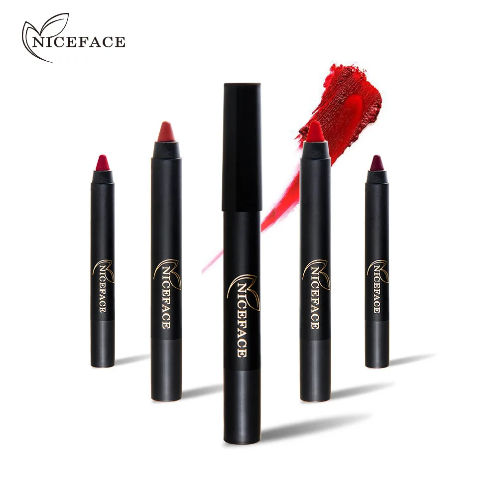 NICEFACE 6pcs/set Brand Matte Lipstick Pen Waterproof Long Lasting Lip Makeup Moisturizing Lasting Non-marking Matt Lipstick
NICEFACE 6pcs/set Brand Matte Lipstick Pen Waterproof Long Lasting Lip Makeup Moisturizing Lasting Non-marking Matt Lipstick