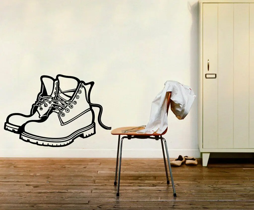 Mural for Bedroom Decorative Vinyl Wall Stickers Fun Shoes Living Room Decoration Wall Decals LX289
Mural for Bedroom Decorative Vinyl Wall Stickers Fun Shoes Living Room Decoration Wall Decals LX289