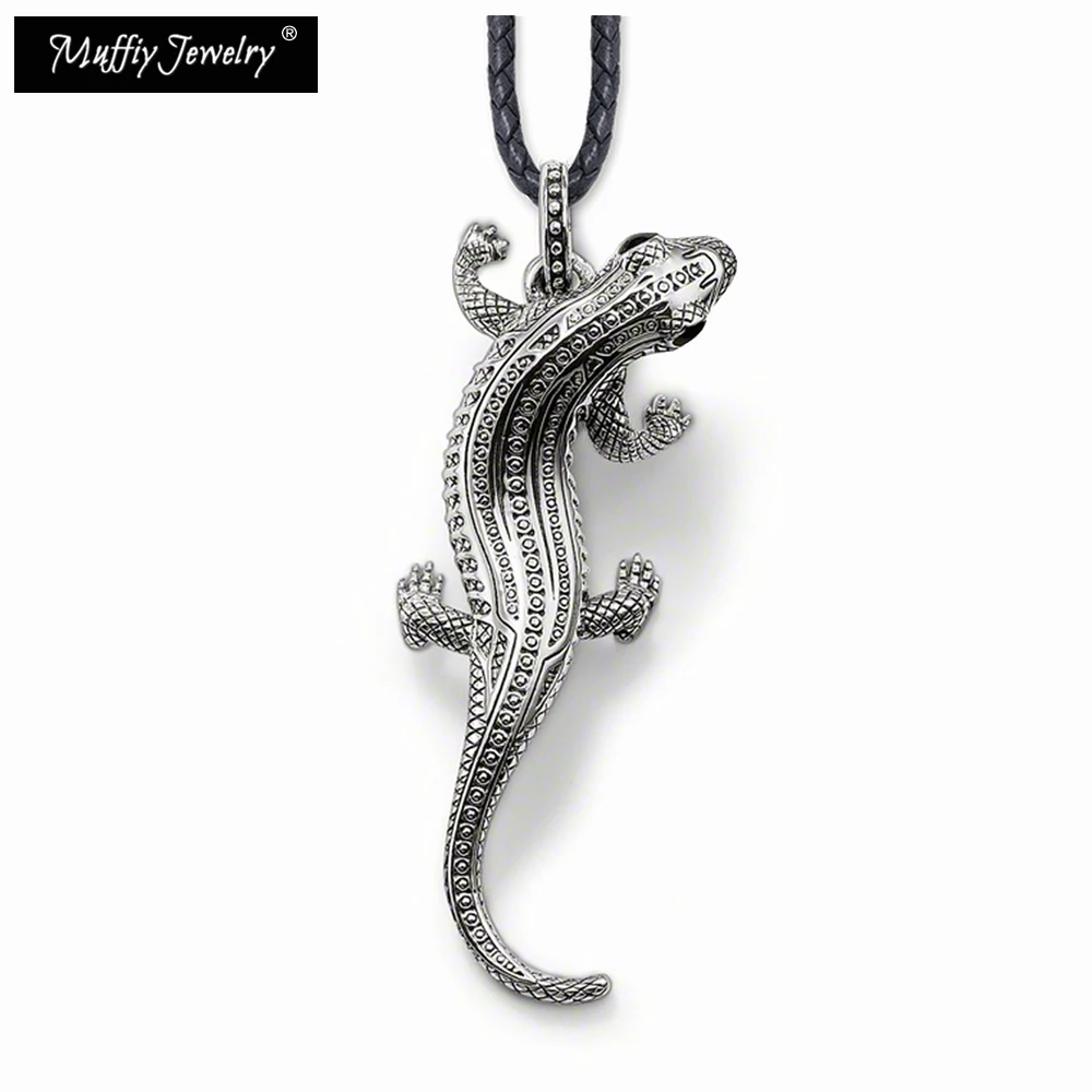 Salamander Leather Necklace,Europe Style Rebel Fashion Good Jewelry For Men Women,2017 Gift 925 Sterling Silver,Super Deals
Salamander Leather Necklace,Europe Style Rebel Fashion Good Jewelry For Men Women,2017 Gift 925 Sterling Silver,Super Deals