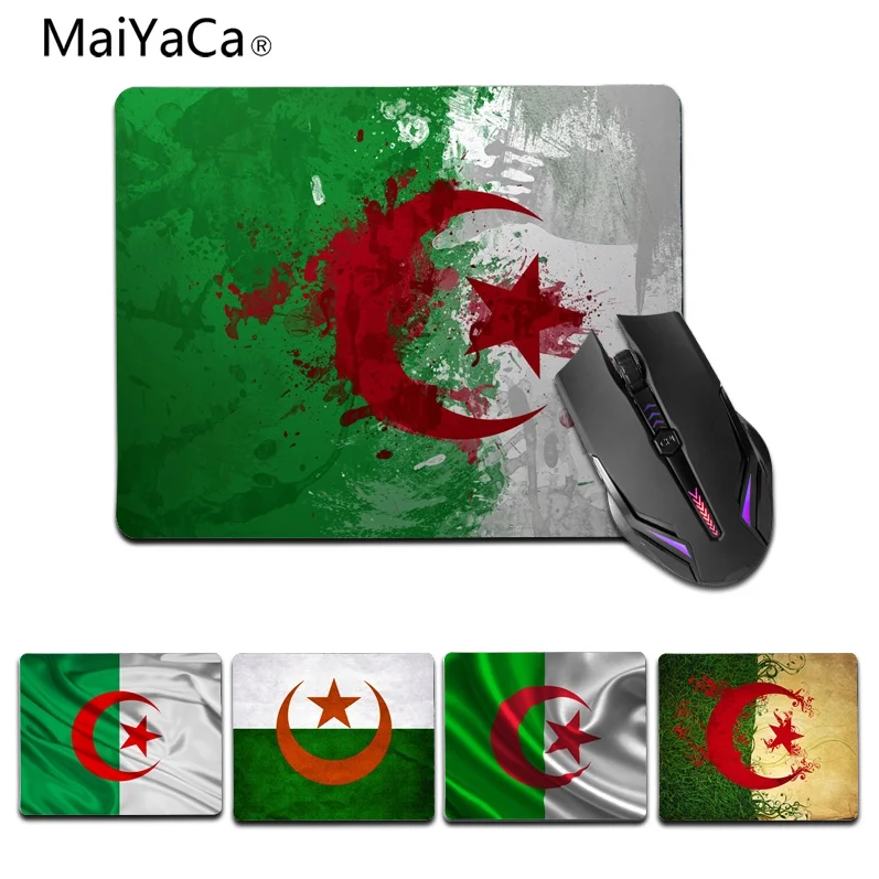 MaiYaCa новый дизайн флаг Алжира игровая мышь для ноутбука коврик мыши размер 18x22 см