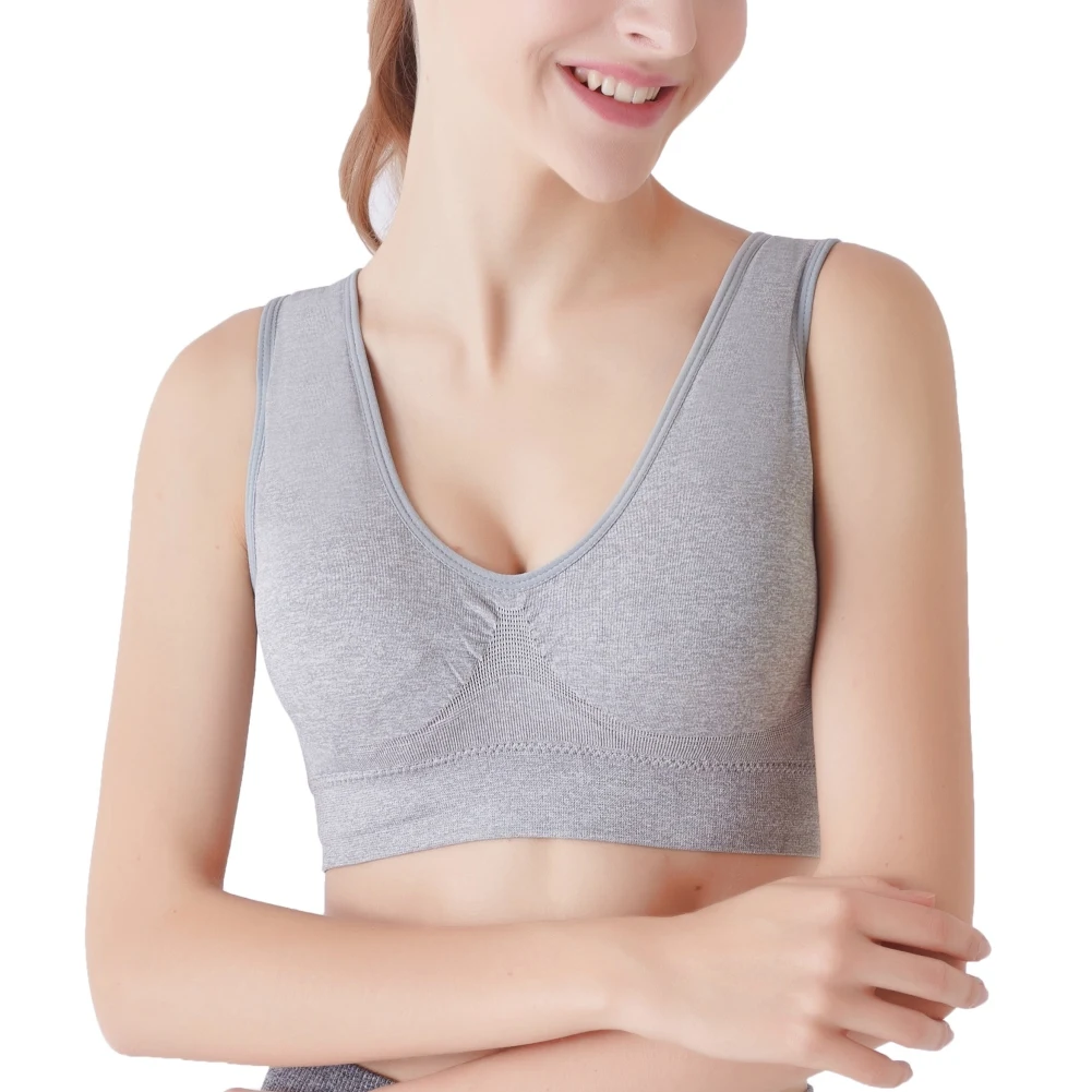 High Stretch Fitness Bra Breathable Top Padded for Running Gym Seamless Crop Bra Gradient Plus size
High Stretch Fitness Bra Breathable Top Padded for Running Gym Seamless Crop Bra Gradient Plus size