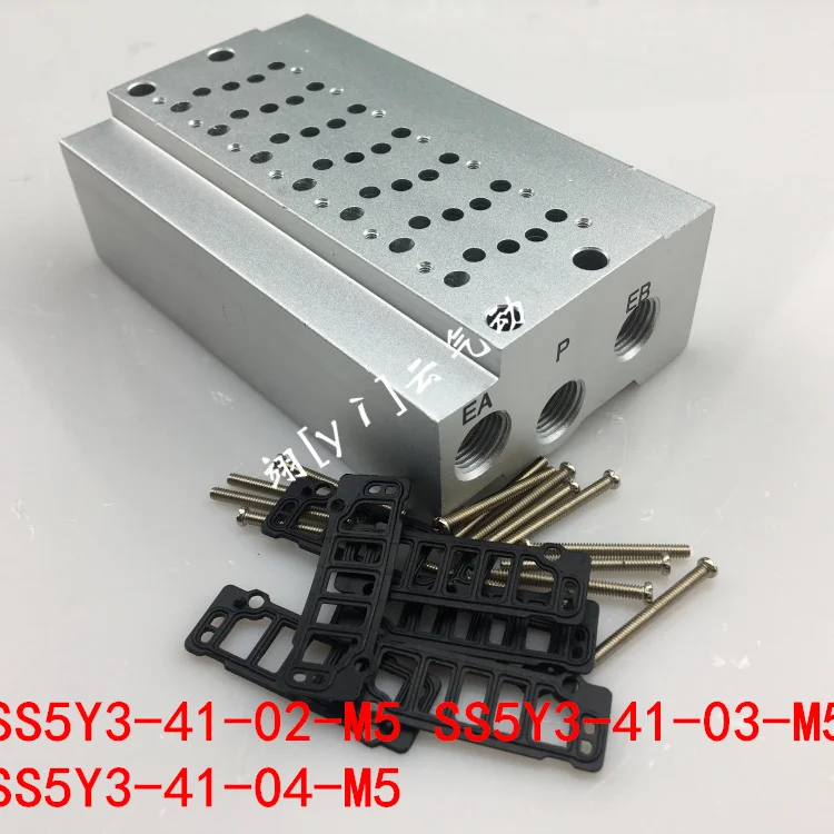 SS5Y3-41-02-M5 SS5Y3-41-03-M5 SS5Y3-41-04-M5 C4 C6 SMCtype manifold solenoidvalve base series solenoid valve junction plate
SS5Y3-41-02-M5 SS5Y3-41-03-M5 SS5Y3-41-04-M5 C4 C6 SMCtype manifold solenoidvalve base series solenoid valve junction plate