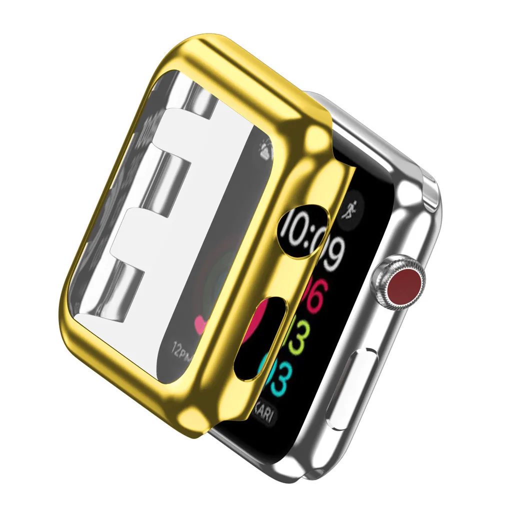 Fashion Simple Watch Cases Bumper Case Cover Screen Protector +Tempered Glass Film For iWatch Series 4 44mm Durable Watch Cases
Fashion Simple Watch Cases Bumper Case Cover Screen Protector +Tempered Glass Film For iWatch Series 4 44mm Durable Watch Cases