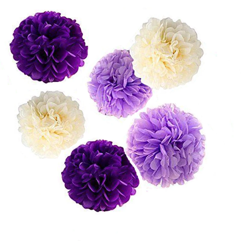 24x NEW mix sizes girl PURPLE LAVENDER BEIGE tissue paper flowers bunting pom poms wedding party wall hanging decorative flower
24x NEW mix sizes girl PURPLE LAVENDER BEIGE tissue paper flowers bunting pom poms wedding party wall hanging decorative flower